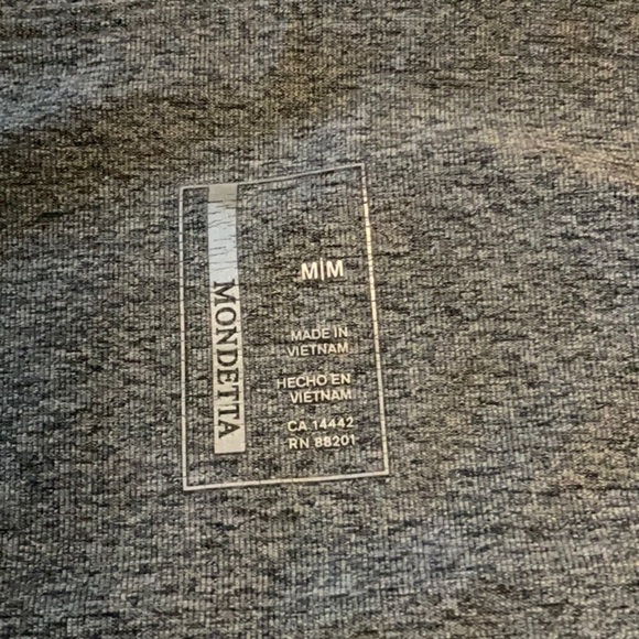 Mondetta Gray Joggers Sleek Tapered Design - Picture 6 of 8